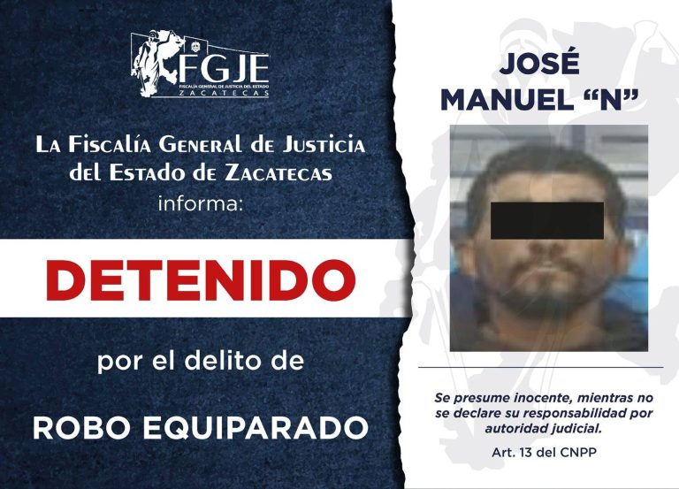 Detienen 3; dos por robo y uno por tentativa de feminicidio