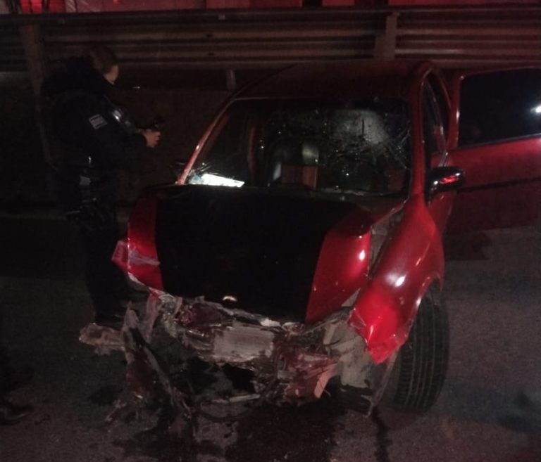 Madrugada accidentada en la zona conurbada