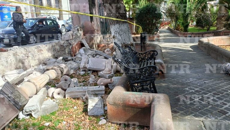 Buscan a responsable de dañar Jardín de la Madre
