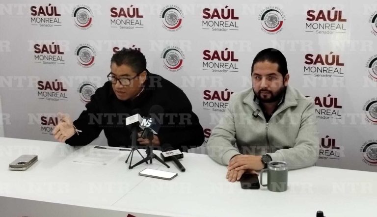 Retoma Saúl Monreal gestiones para sacar vías