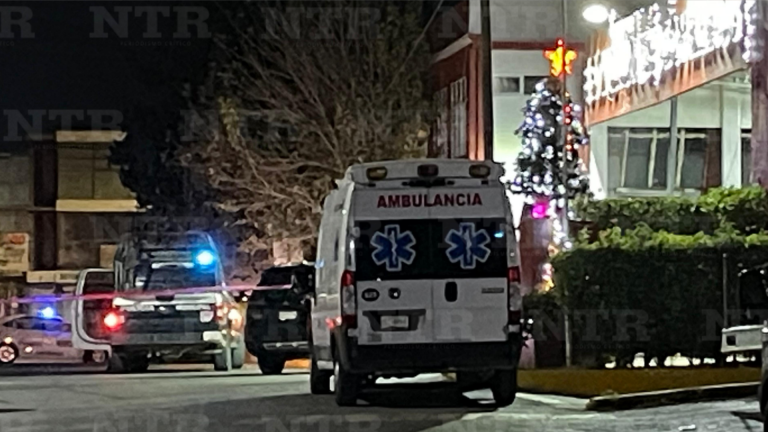 Balean a hombre y llega a Protección Civil en Fresnillo