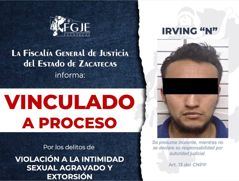Lo vinculan a proceso por violación a intimidad sexual y extorsión
