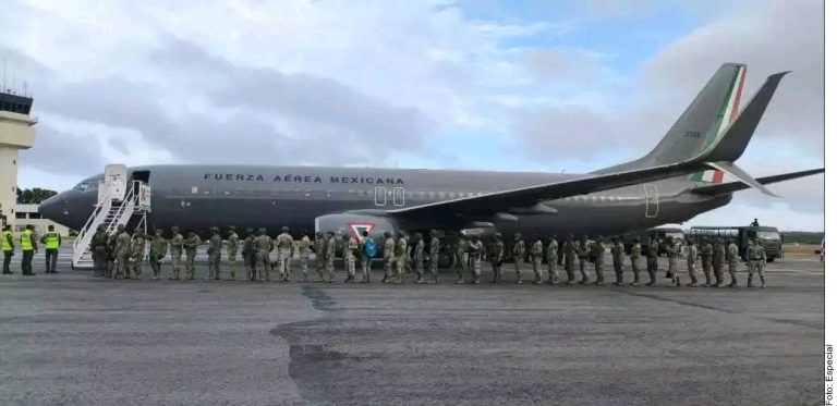 Envían militares a la frontera norte