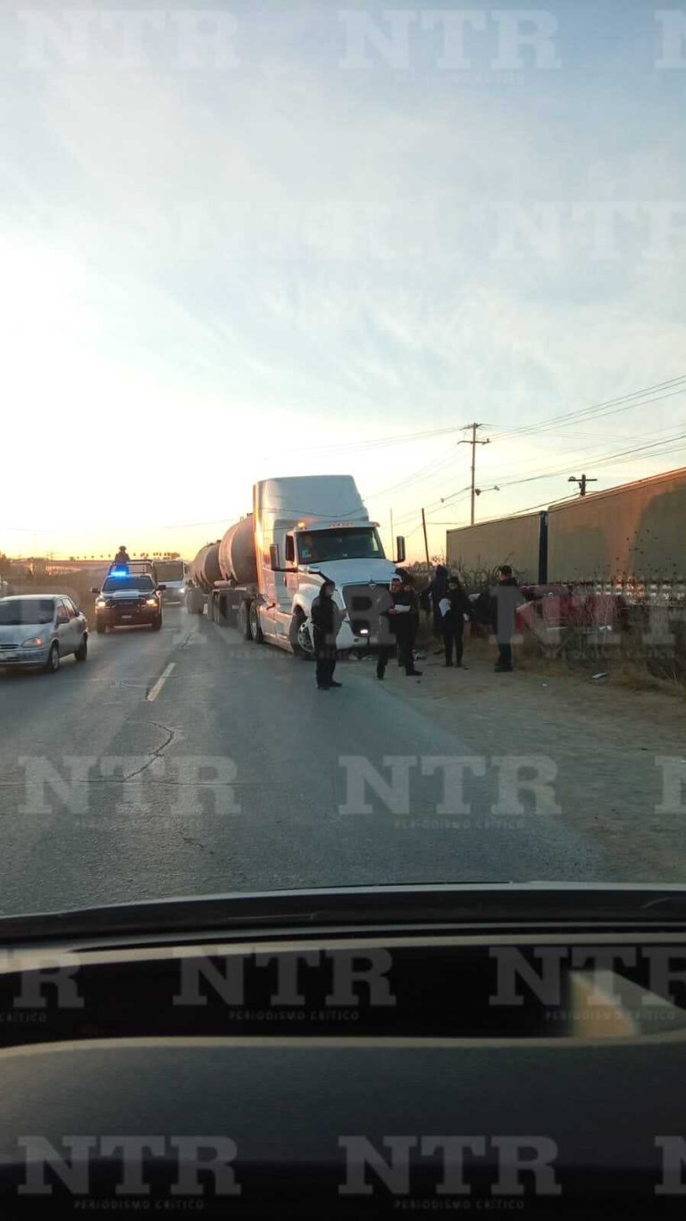 Choque entre un trailer y una camioneta deja cuatro lesionados - NTR ...