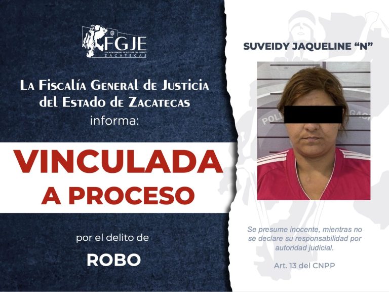 La vinculan a proceso por robo a farmacia