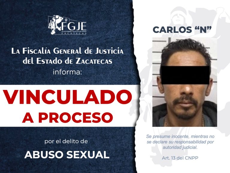 Logran vinculación a proceso por abuso sexual