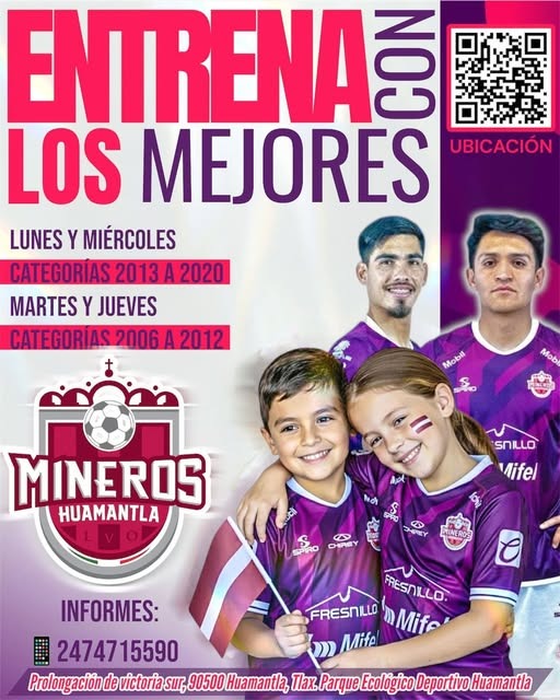Mineros de Zacatecas se expande, llega a Huamantla