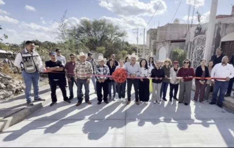 Modernizan 30 calles de Nochistlán en un año