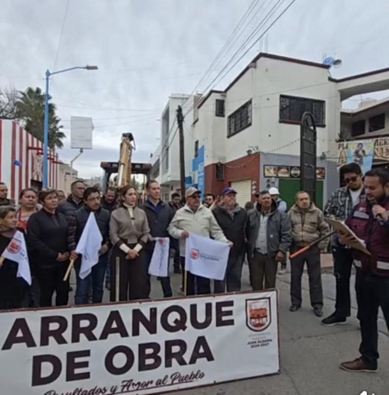 Modernizan drenaje en Juan Aldama