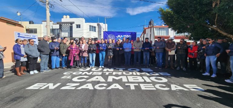 Rehabilitan calles de las colonias Hidráulica y Agronómica II