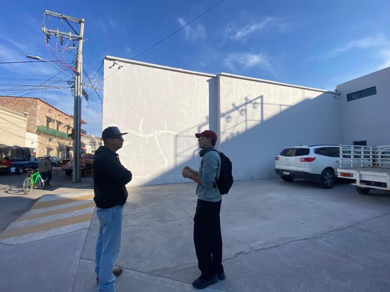 Trabajan propuesta conceptual de mural en Jalpa