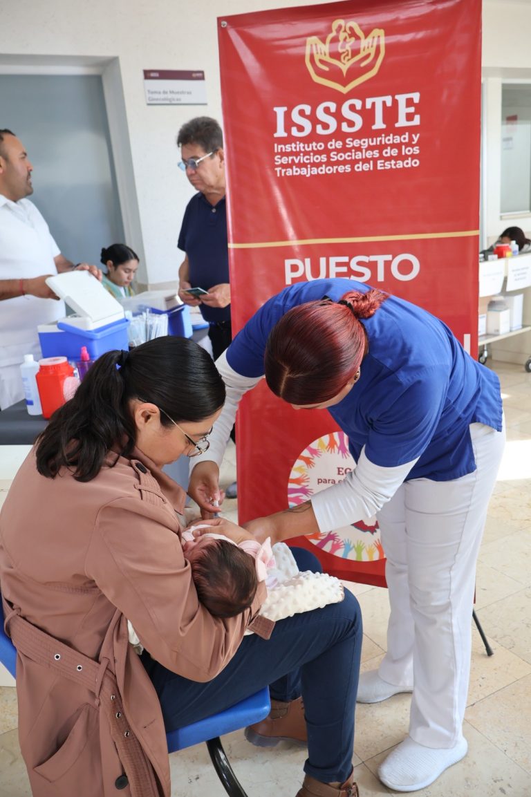 Llama ISSSTE a vacunarse contra el sarampión