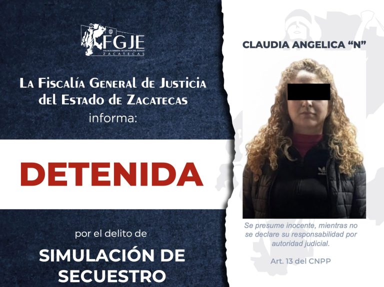Detienen en CDMX a Claudia «N» por simulación de secuestro