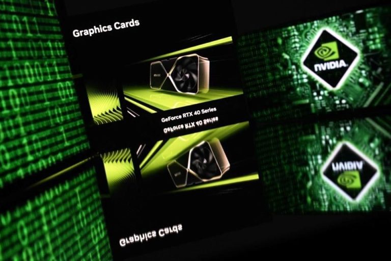 Caen cerca de 5% acciones de Nvidia