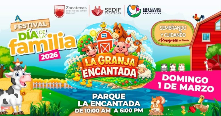 Celebrarán Día de la familia con granja en La Encantada
