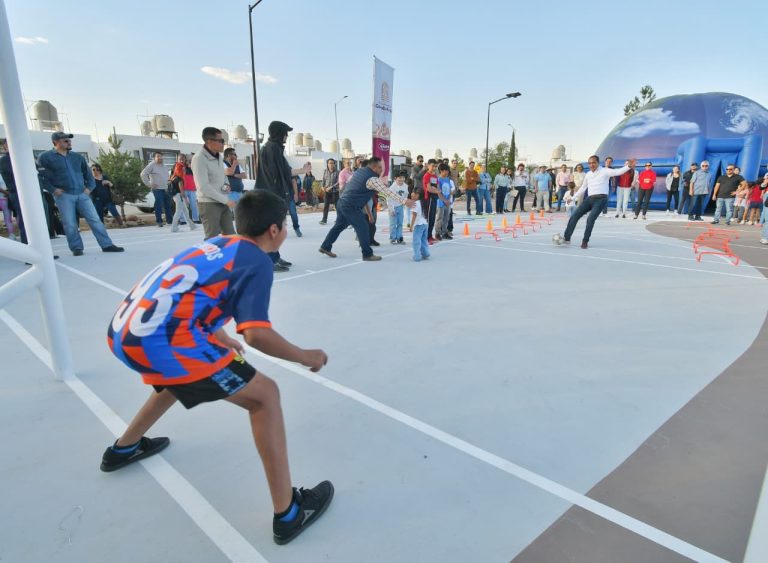 Estrenan parque recreativo en La Comarca Décima Sección