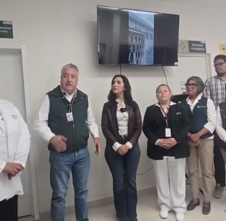 Llegan hemodiálisis al hospital de Juan Aldama