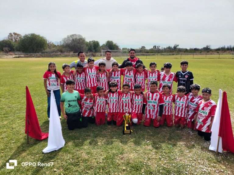 Necaxa Zacatecas, subcampeón Sub-11 de la Zona XII