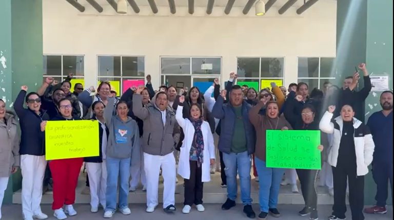 Bloquean de nuevo hospital de Loreto