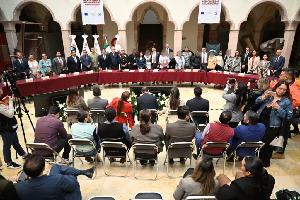 Presentan programa estatal de búsqueda de personas - NTR Zacatecas