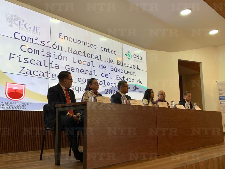 Se reúne comisionada Nacional de Búsqueda con colectivos