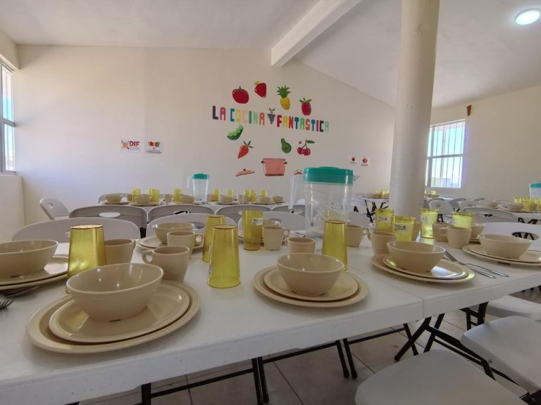 Invierten 150 mil pesos en comedor estudiantil