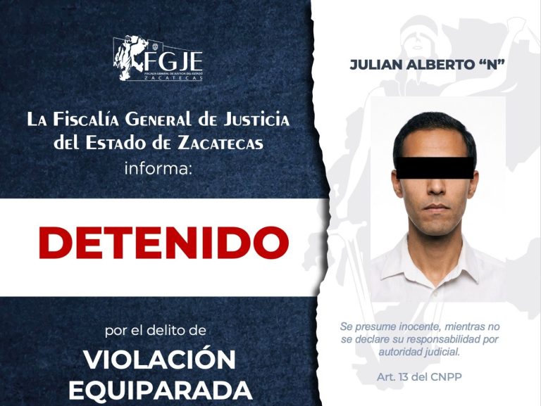 Detienen a presunto violador y vinculan a proceso a tres hombres