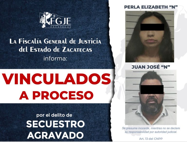 Vinculan a dos por secuestro agravado