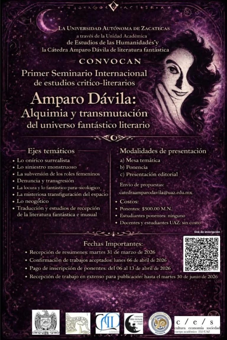 Convocan a seminario de literatura fantástica