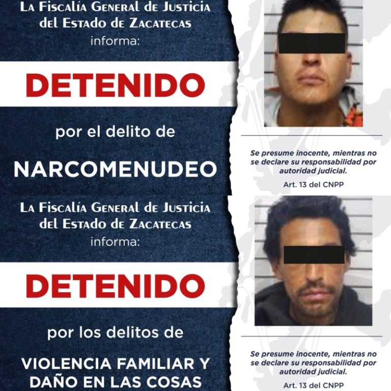 Cumplimentan dos órdenes de aprehensión