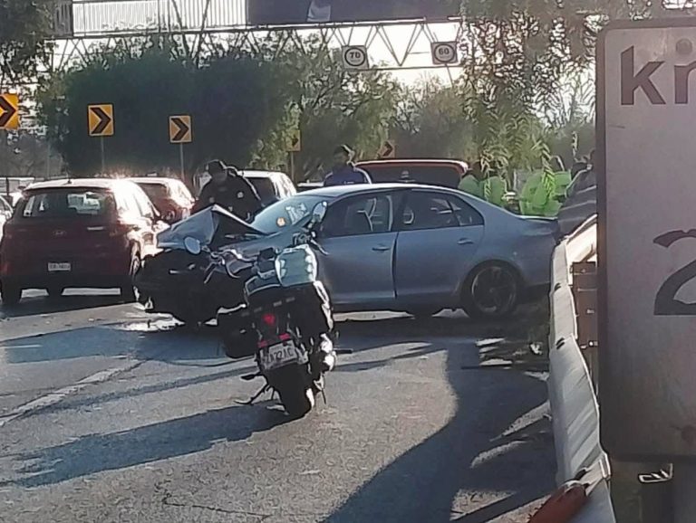 Mañana accidentada en Guadalupe