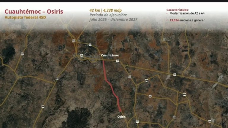Inicia en julio ampliación de autopista a Aguascalientes