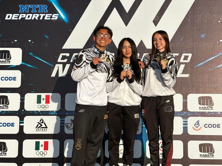 Karatecas zacatecanos clasifican a Olimpiada Nacional 2026
