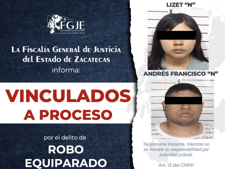Los vinculan a proceso por robo equiparado