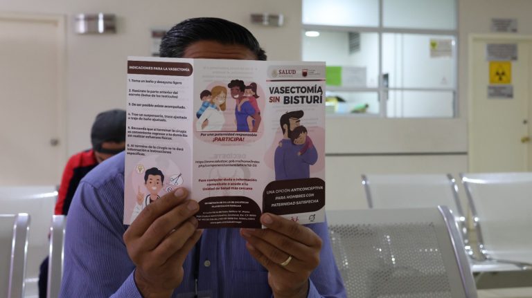 Realizarán vasectomías sin bisturí gratis