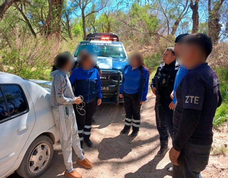 Rescatan a víctima de secuestro virtual en Sain Alto