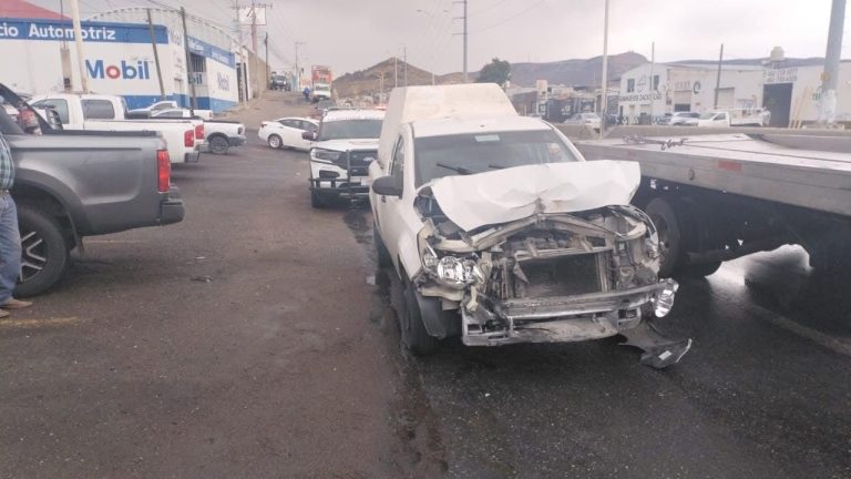 Tarde accidentada en el bulevar Bicentenario