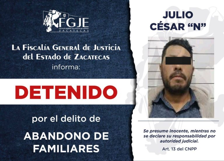 Cumplimenta FGJE órdenes de aprehensión y comparecencia