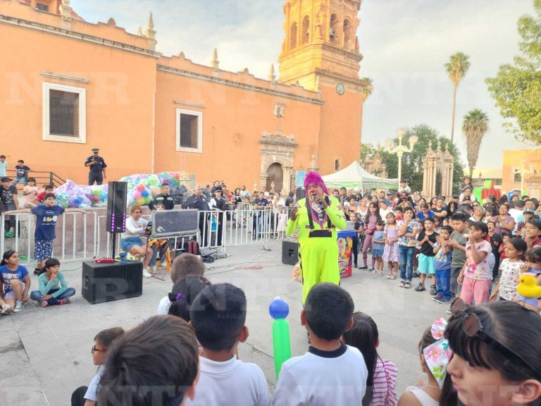 Tránsitos festejan a la niñez fresnillense