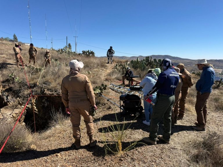 Emprenden búsqueda en el cerro del Grillo