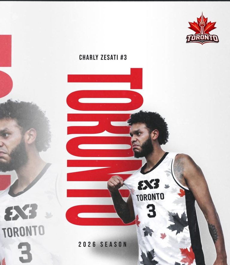 Charly Zesati da salto internacional al 3×3 en Canadá