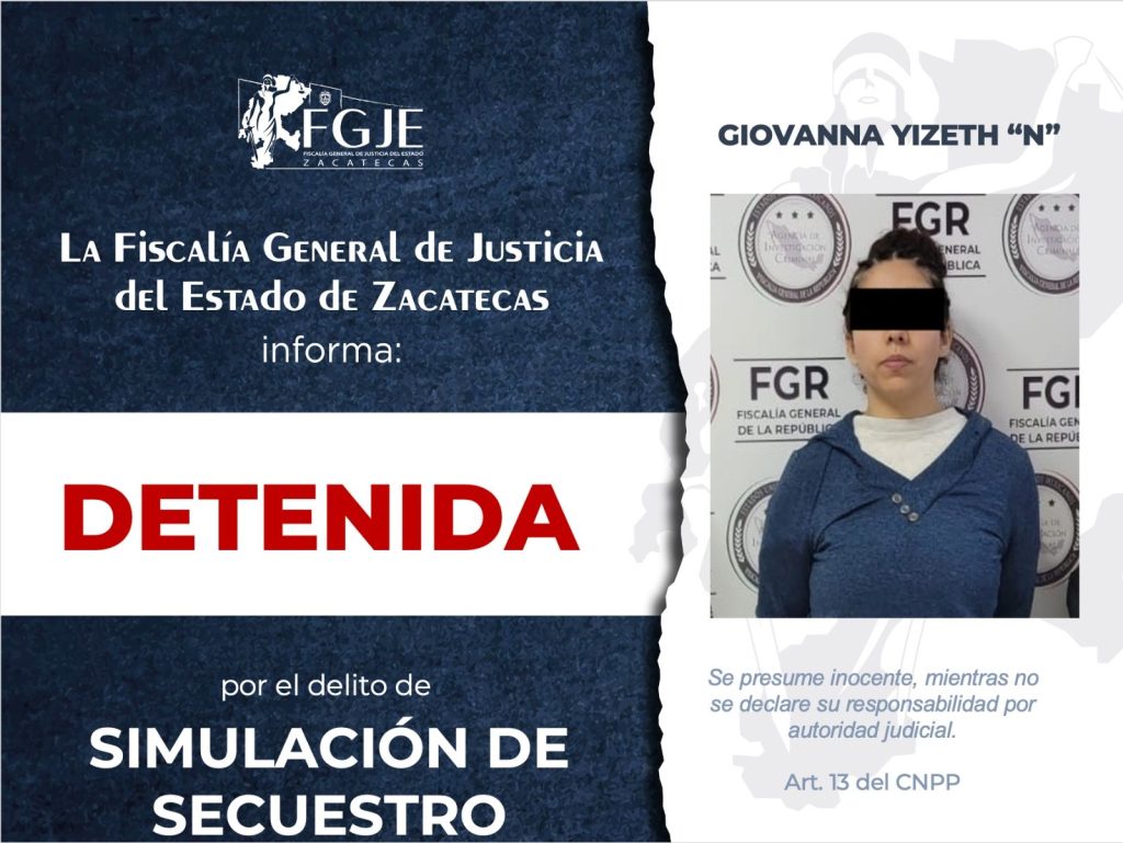 Detienen a mujer en EU por el delito de simulación de secuestro - NTR ...