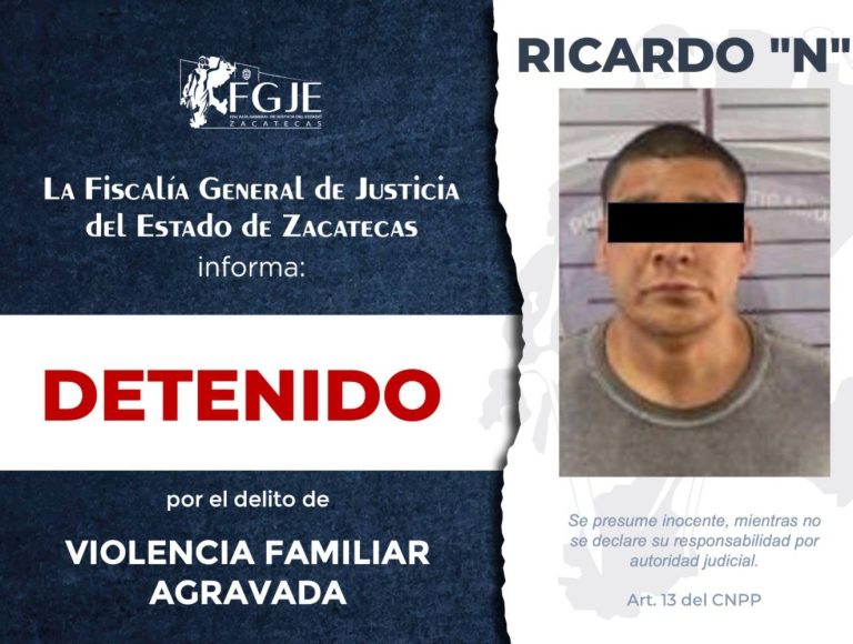 Detiene FGJE a 3 con orden de aprehensión