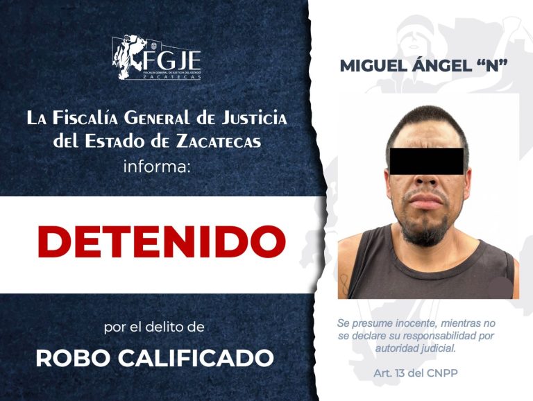 Lo detienen por robo en Nuevo León
