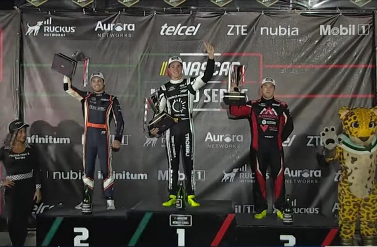 Mateo Girón asegura el tercer puesto en la Nascar Challenge