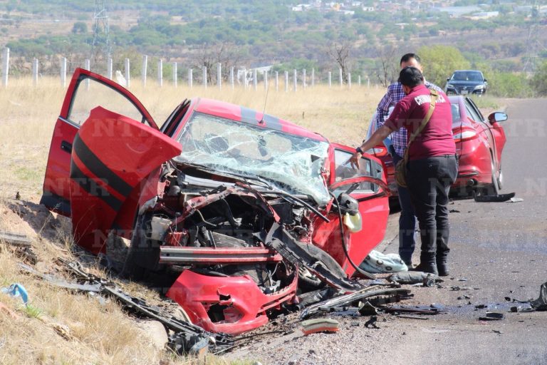 Mueren 3 zacatecanos tras accidente en Aguascalientes