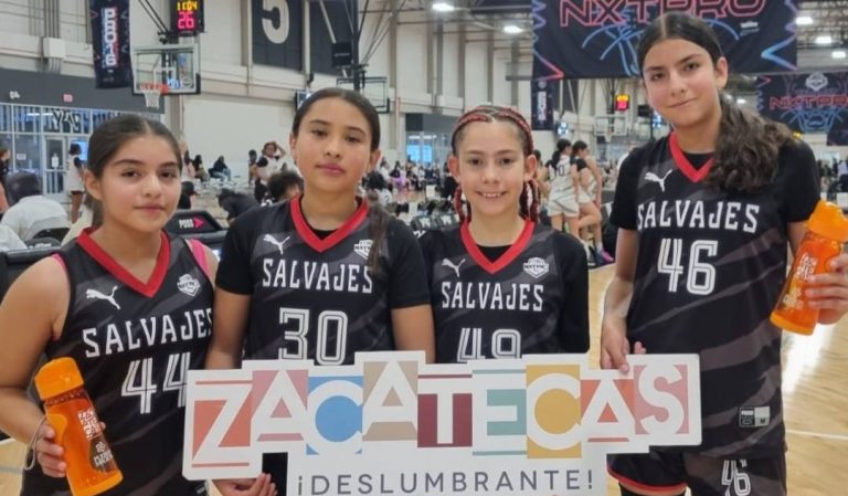 Zacatecanas compiten en circuito internacional de baloncesto