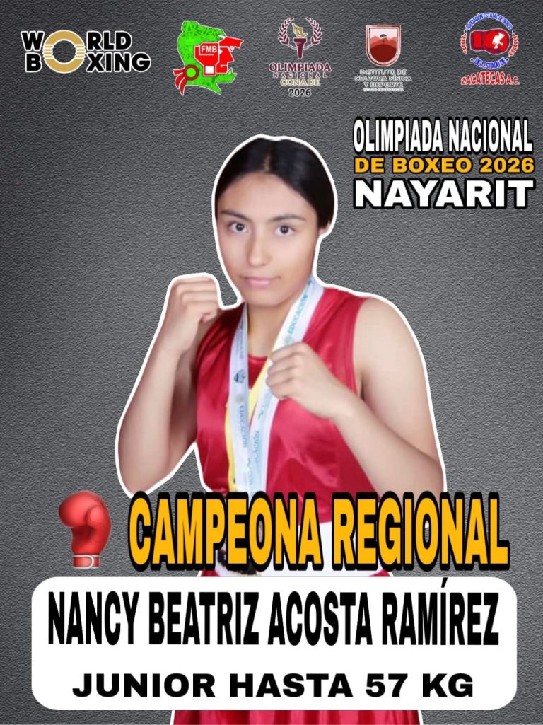 Zacatecas define equipo de boxeo para Olimpiada Nacional 2026