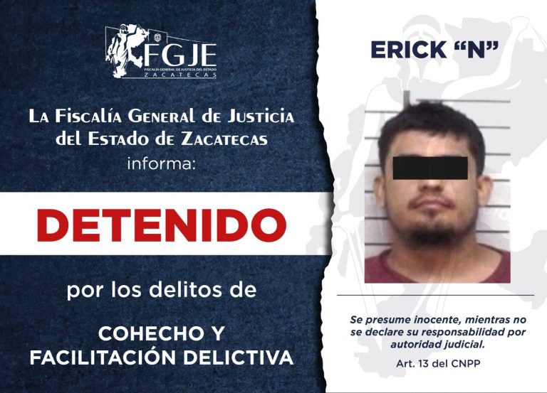 Cumplimenta FGJE órdenes de aprehensión y comparecencia