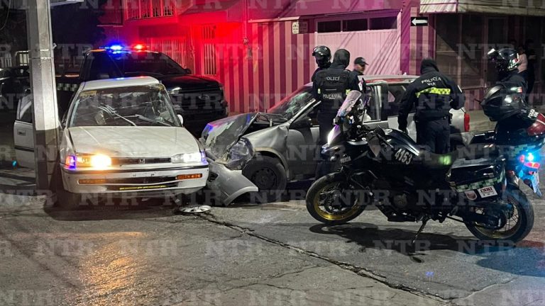 Por evadir del alcoholímetro provoca accidente